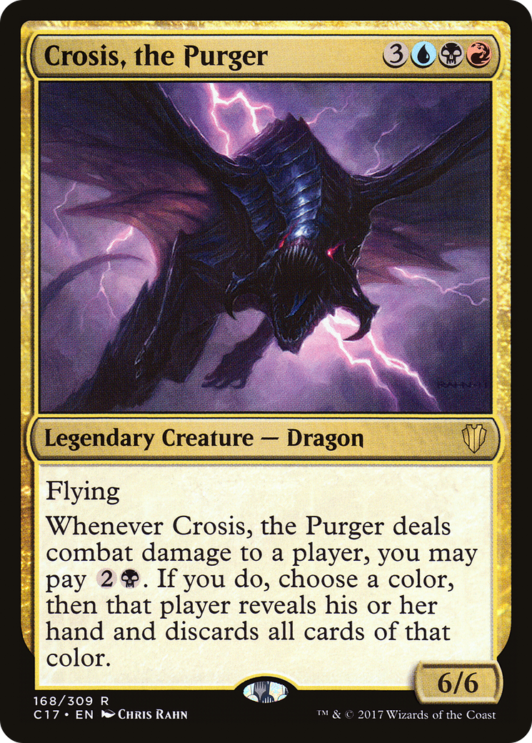 Crosis, the Purger (C17-168) - Commander 2017