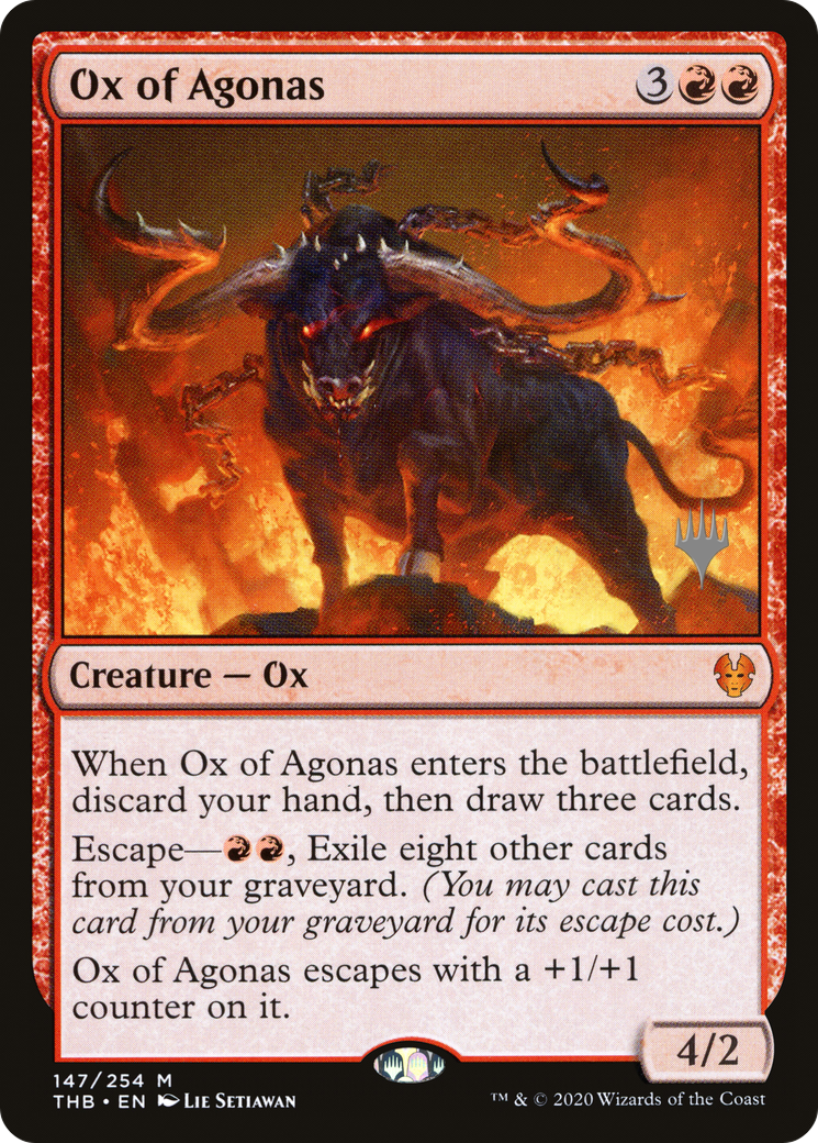 Ox of Agonas (PPTHB-147) - Theros Beyond Death Promos