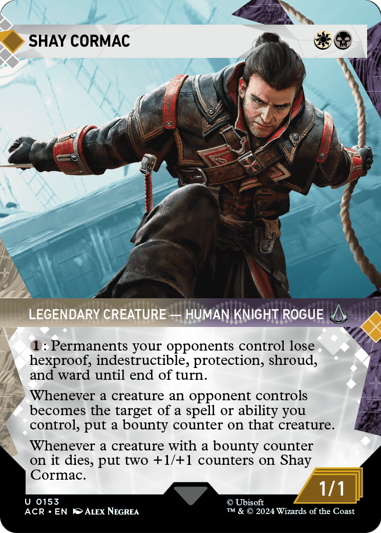 Shay Cormac (Showcase) (ACR-153) - Assassin's Creed: (Showcase) (Borderless) Foil
