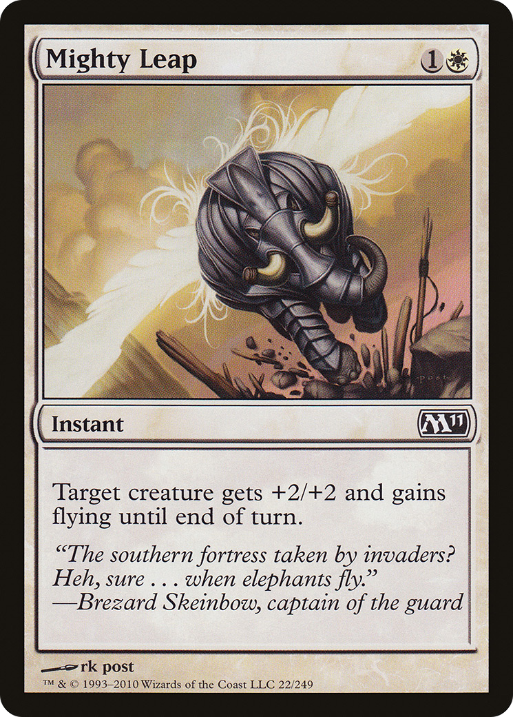 Mighty Leap (M11-022) - Magic 2011 Foil
