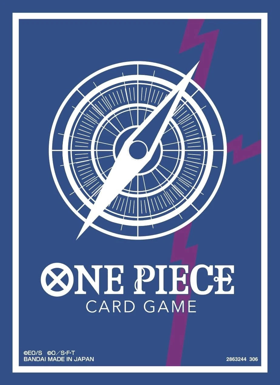 One Piece Sleeves - Logo Azul