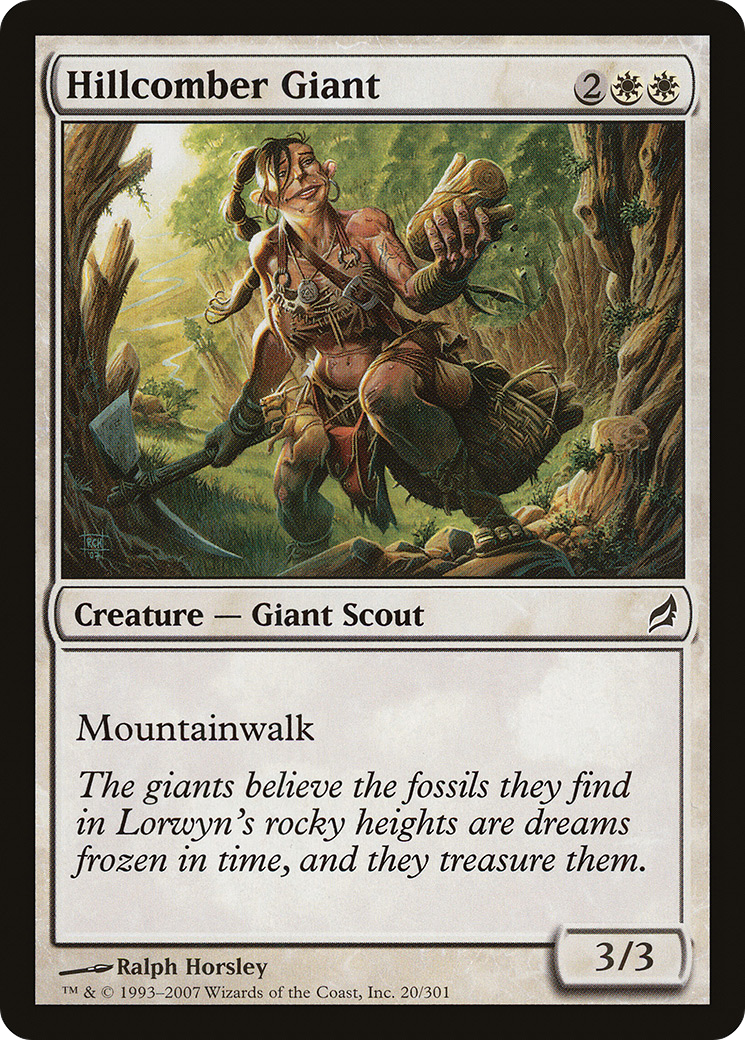 Hillcomber Giant (LRW-020) - Lorwyn