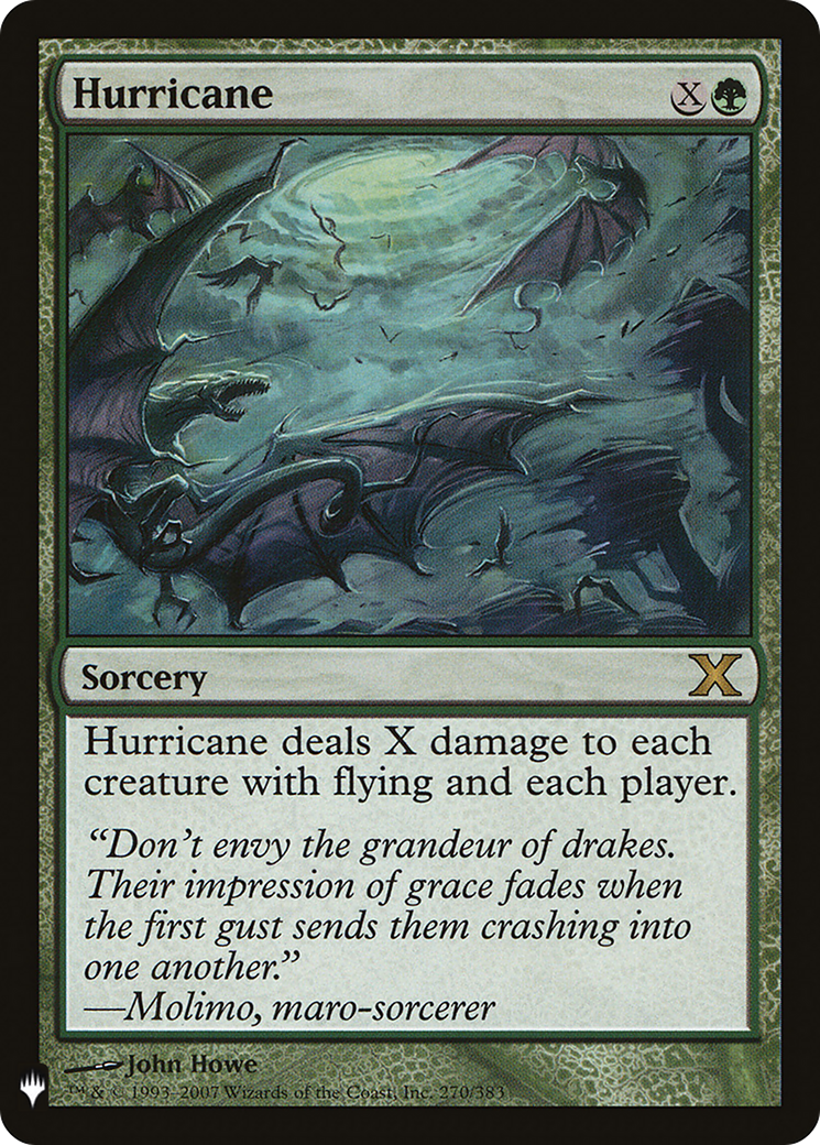 Hurricane (LIST-10E-270) - The List
