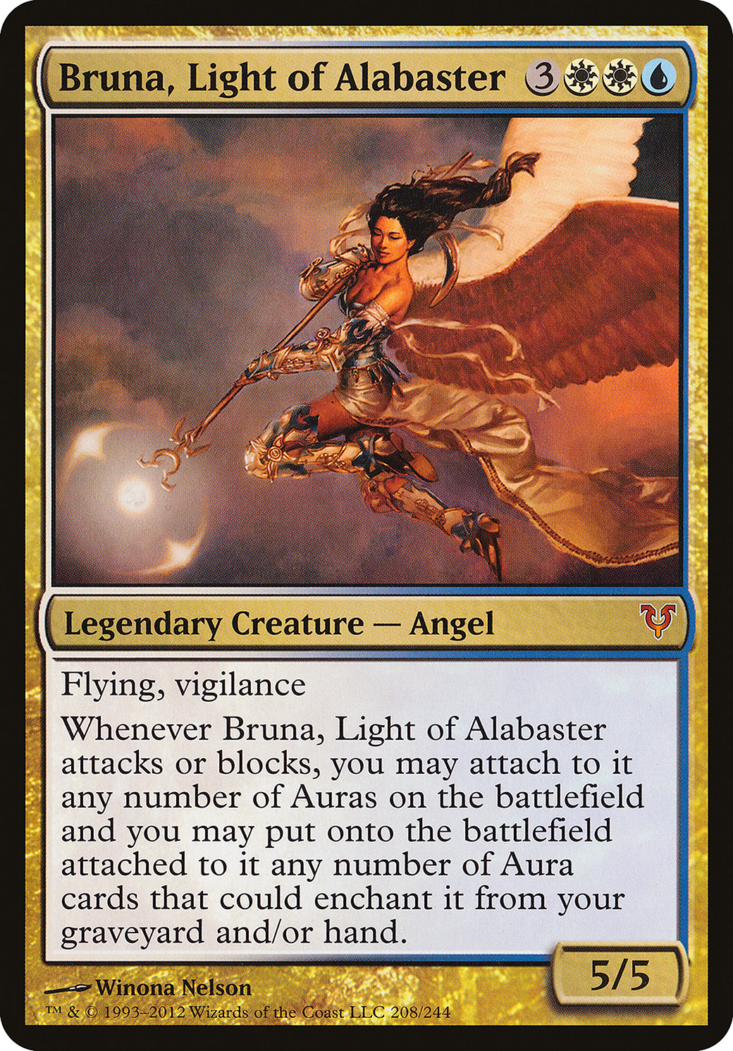 Bruna, Light of Alabaster (PHEL-208) - Open the Helvault Foil