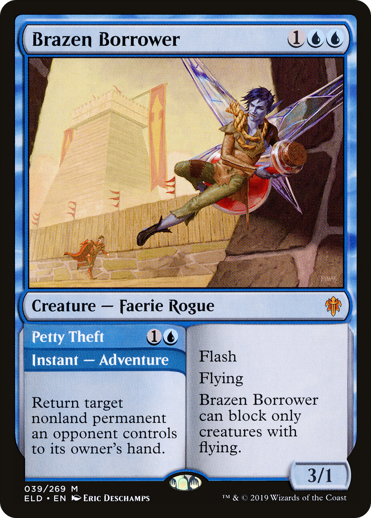 Brazen Borrower (ELD-039) - Throne of Eldraine Foil