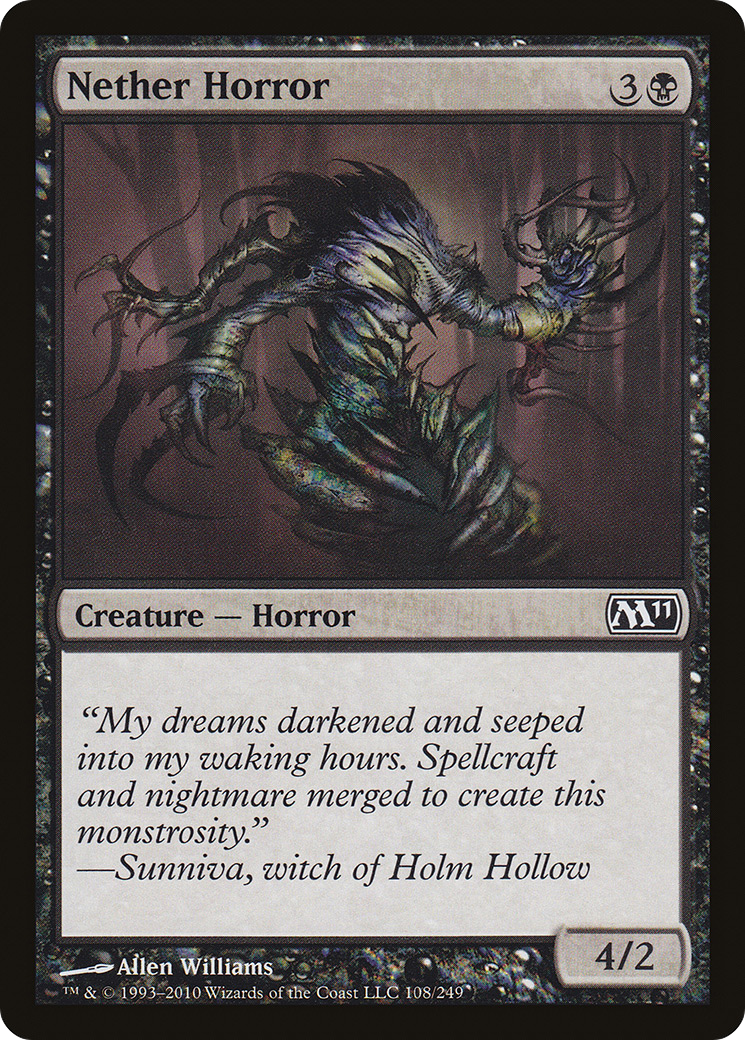 Nether Horror (M11-108) - Magic 2011