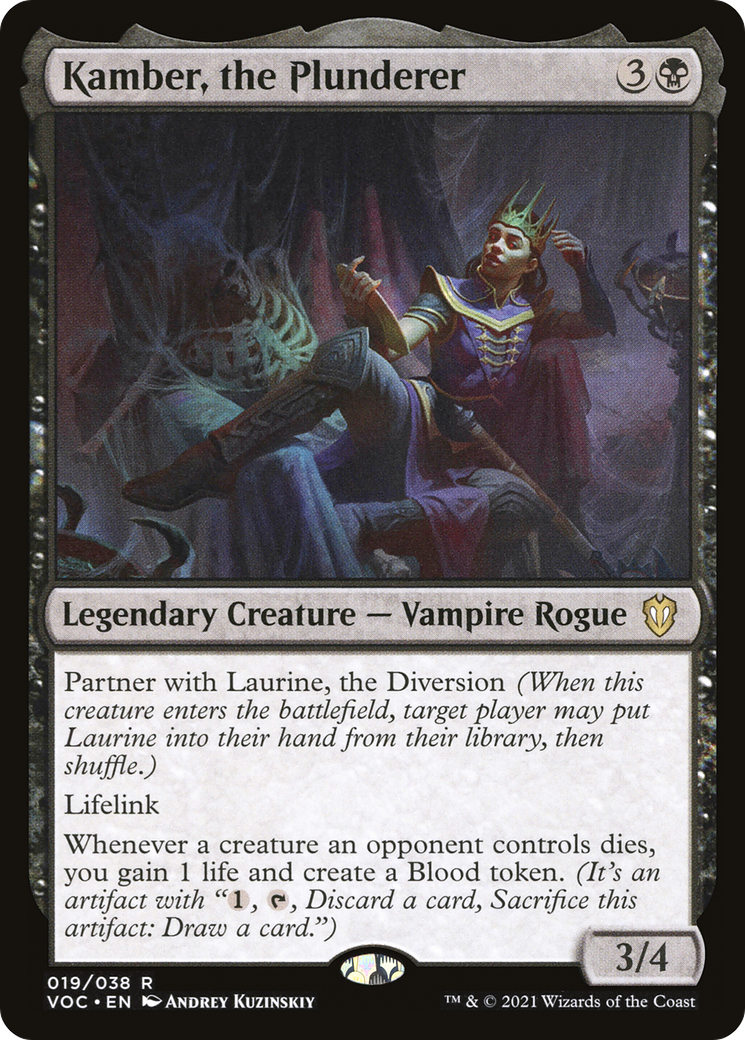 Kamber, the Plunderer (VOC-019) - Crimson Vow Commander