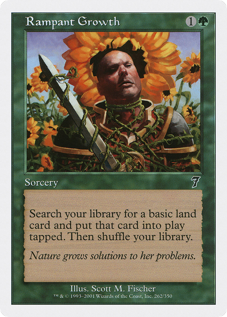 Rampant Growth (7ED-262) - 7th Edition