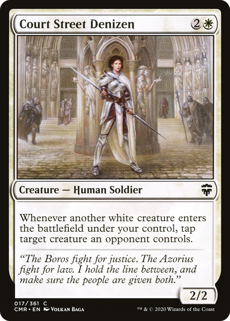 Court Street Denizen (CMR-017) - Commander Legends Foil
