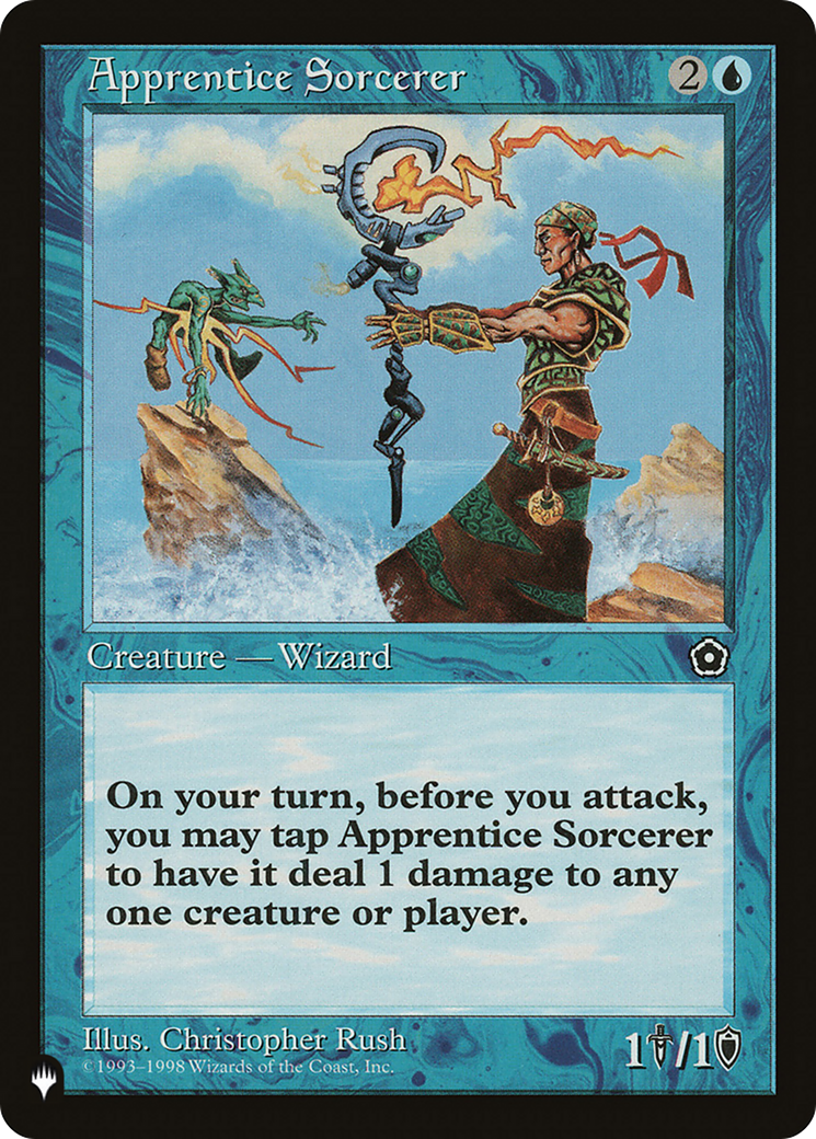Apprentice Sorcerer (LIST-P02-32) - The List