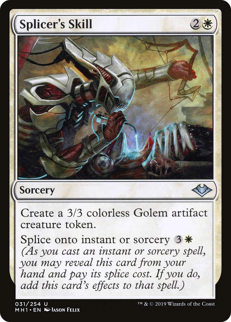 Splicer's Skill (MH1-031) - Modern Horizons Foil
