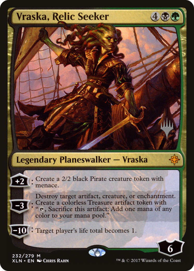 Vraska, Relic Seeker (PPM20-232) - Ixalan Promos Foil