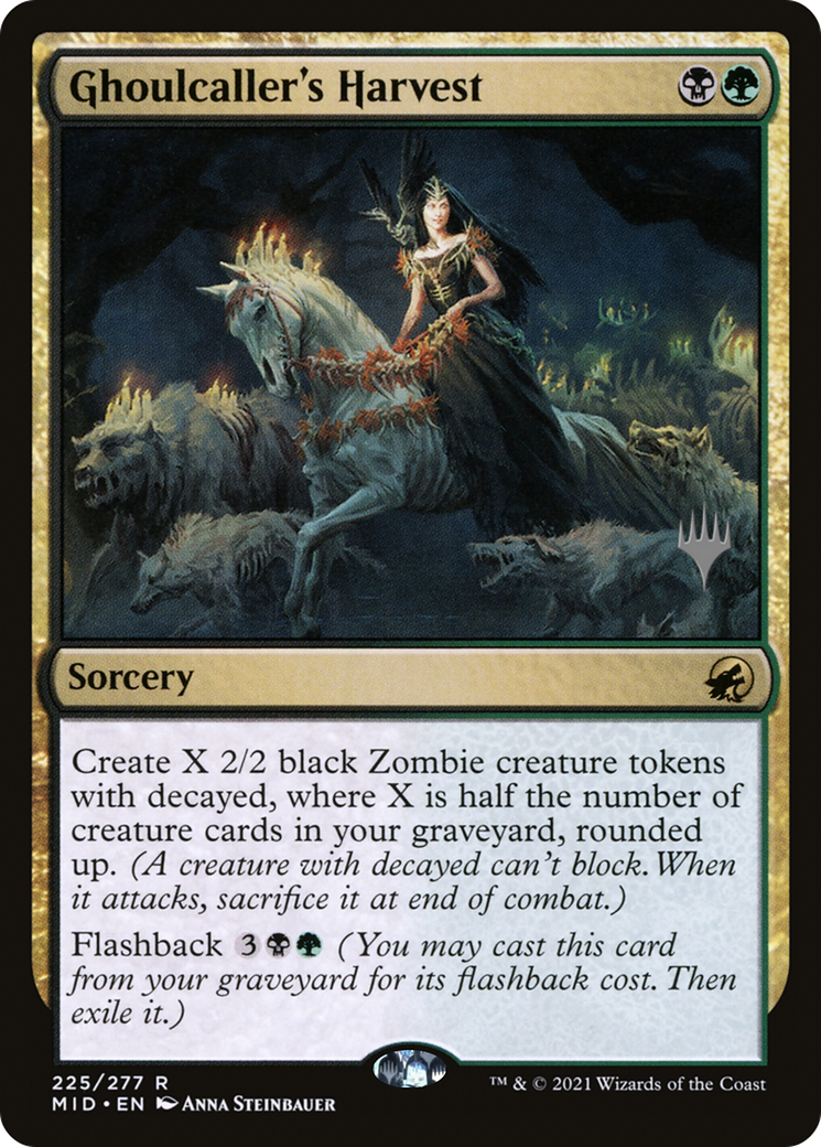 Ghoulcaller's Harvest (PPMID-225) - Innistrad: Midnight Hunt Promos
