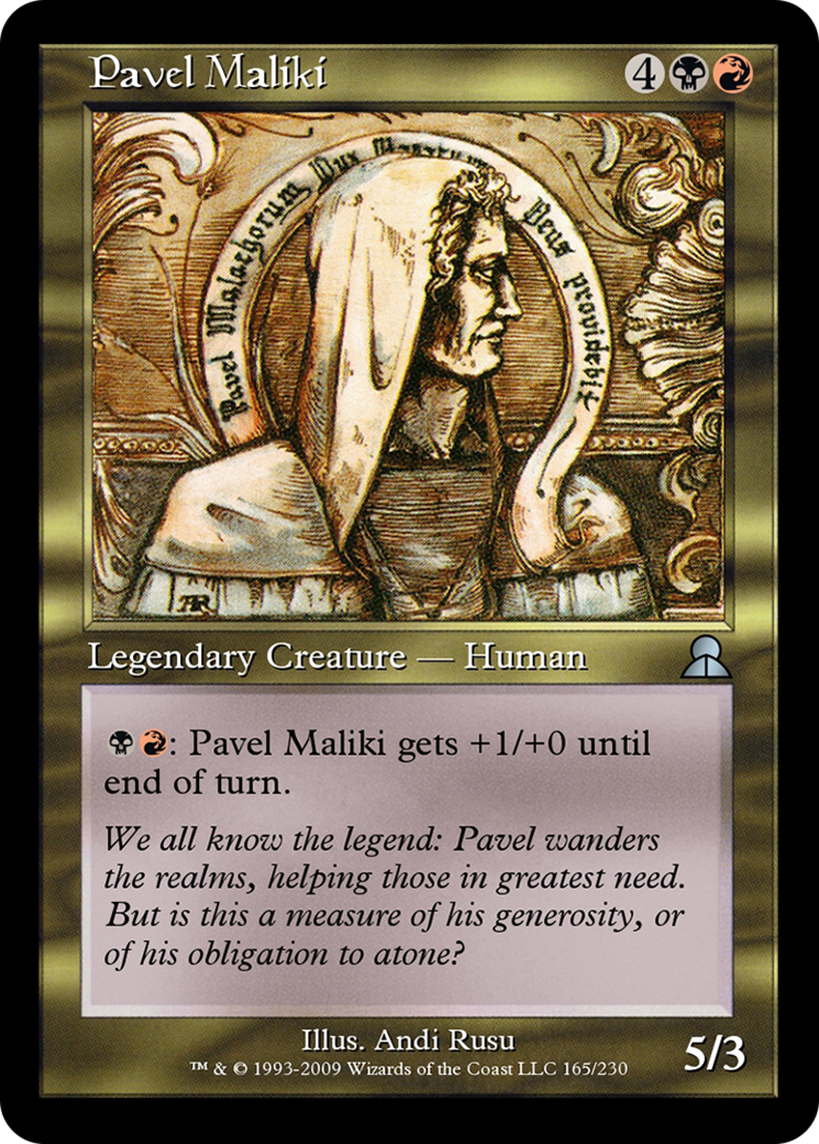 Pavel Maliki (ME3-165) - Masters Edition III Foil