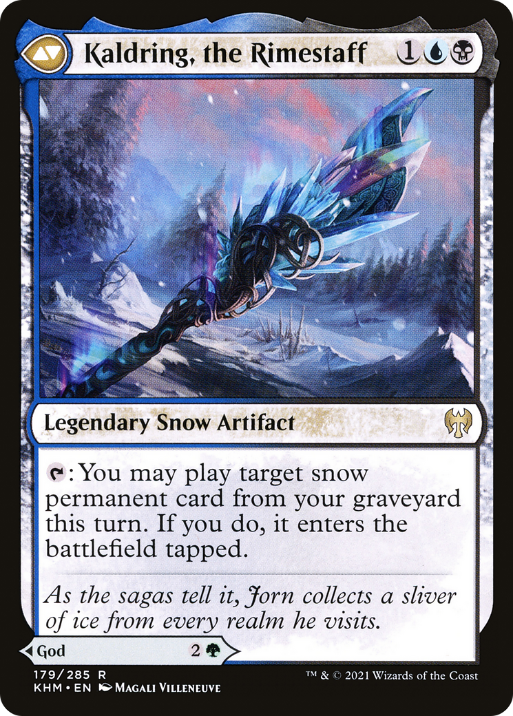 Jorn, God of Winter (KHM-179) - Kaldheim: (snow)