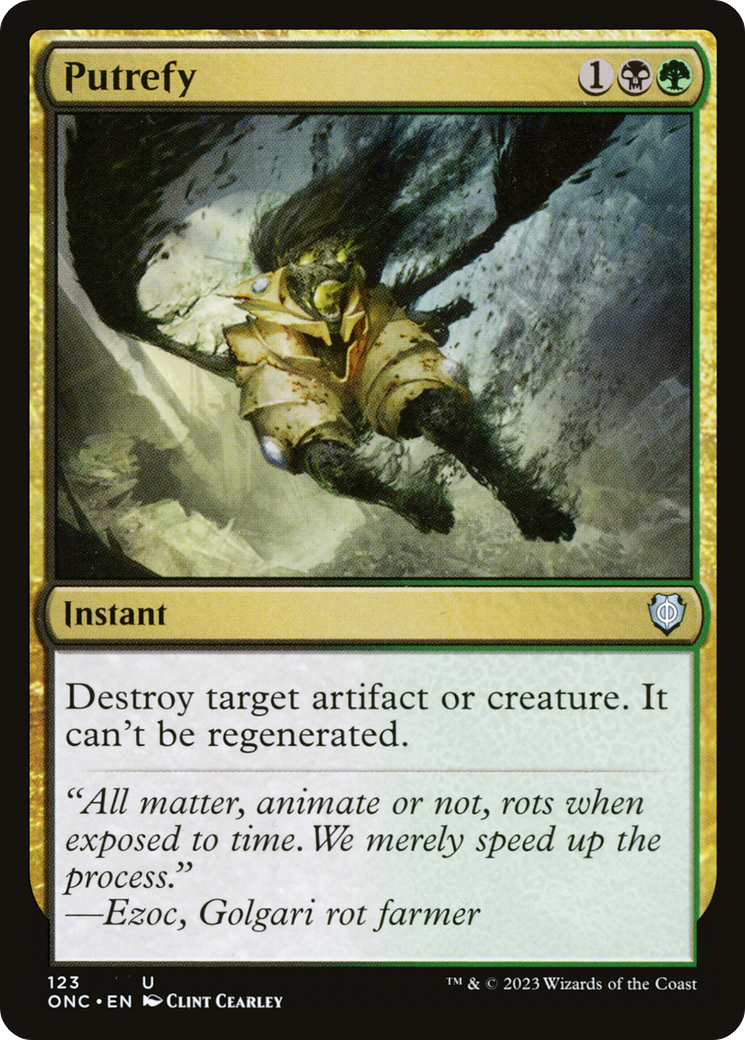 Putrefy (ONC-123) - Phyrexia: All Will Be One Commander