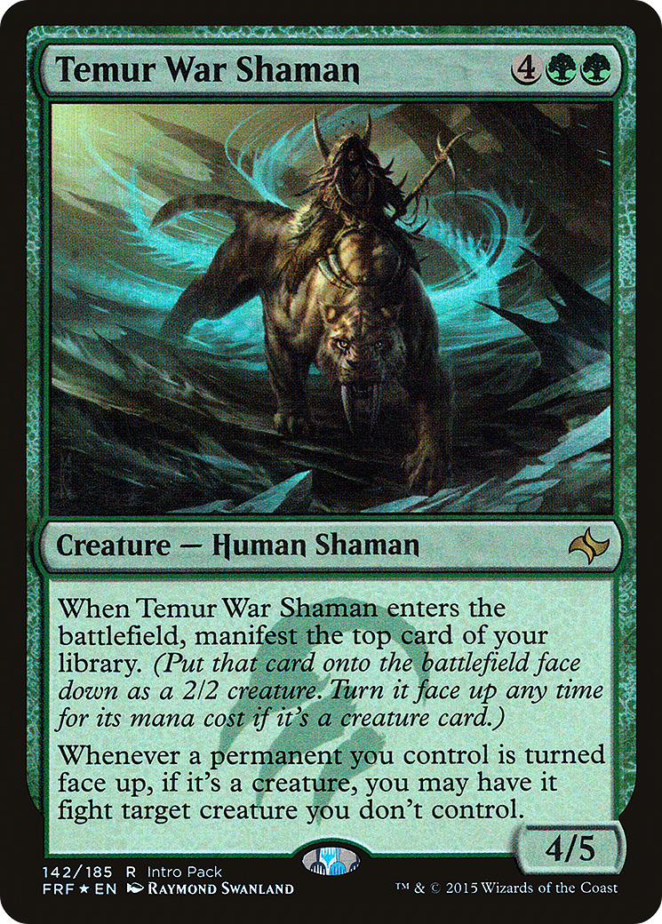 Temur War Shaman (UMP-142) - Fate Reforged Promos Foil