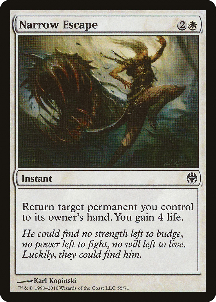 Narrow Escape (DDE-055) - Duel Decks: Phyrexia vs. the Coalition