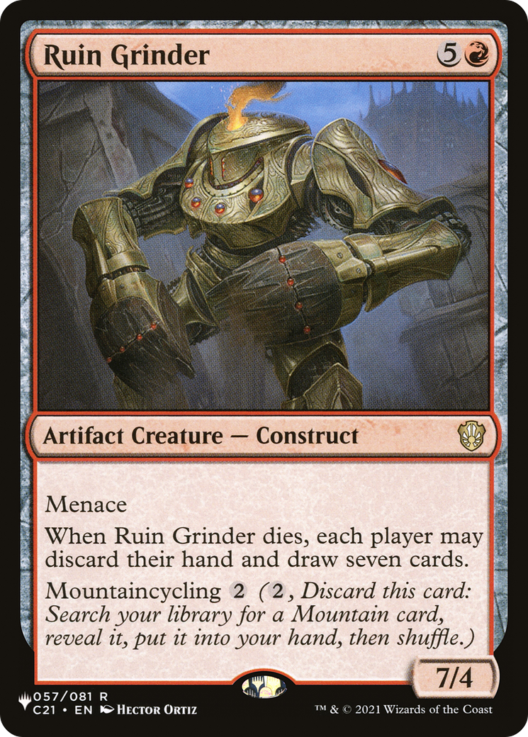 Ruin Grinder (LIST-C21-57) - The List