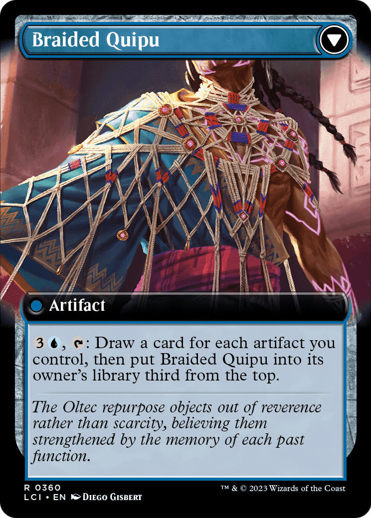 Braided Net (Extended Art) (LCI-360) - The Lost Caverns of Ixalan: (Extended Art) Foil