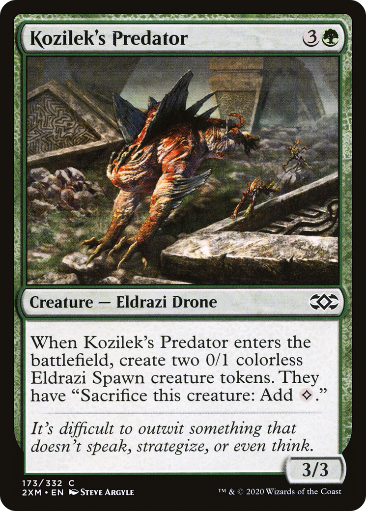 Kozilek's Predator (2XM-173) - Double Masters