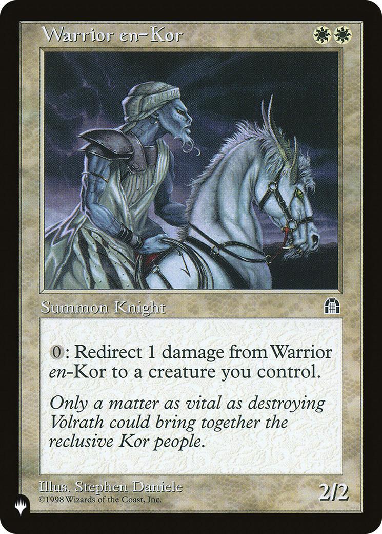 Warrior en-Kor (LIST-STH-23) - The List