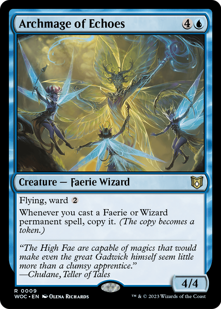 Archmage of Echoes (WOC-009) - Wilds of Eldraine Commander