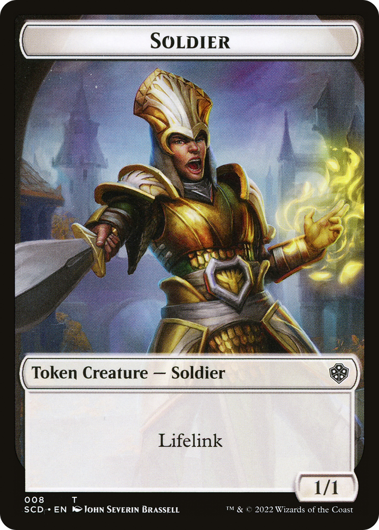 Soldier (TSCD-008) - Starter Commander Deck Tokens Foil