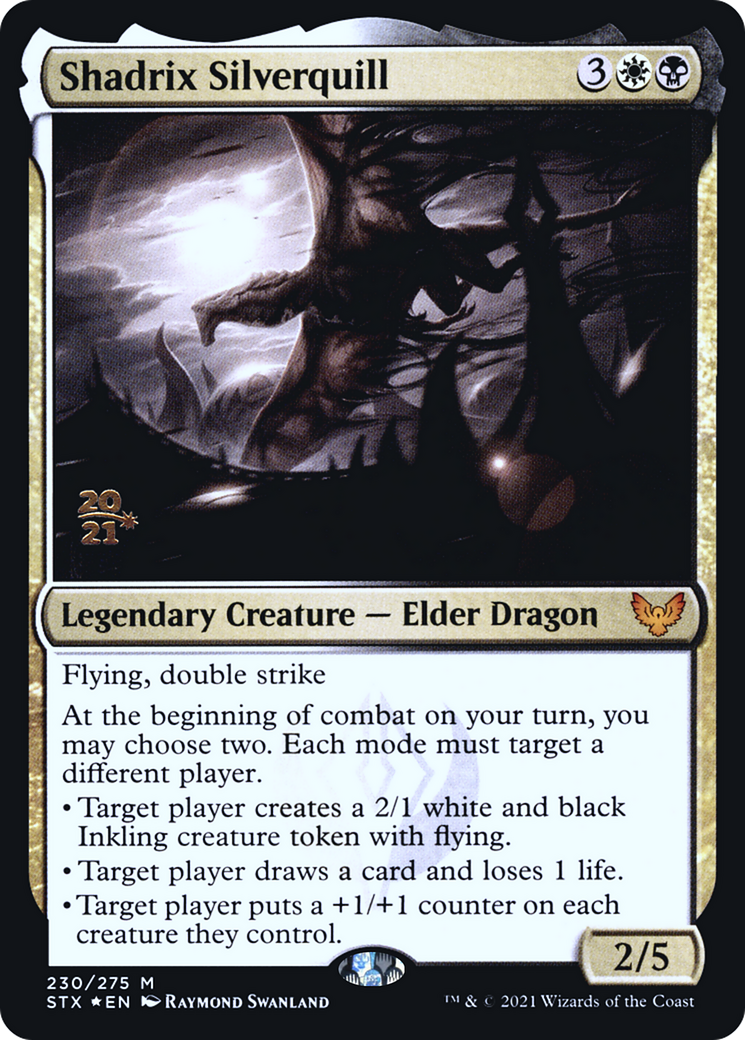 Shadrix Silverquill (PRE-230S) - Strixhaven: School of Mages Promos Foil