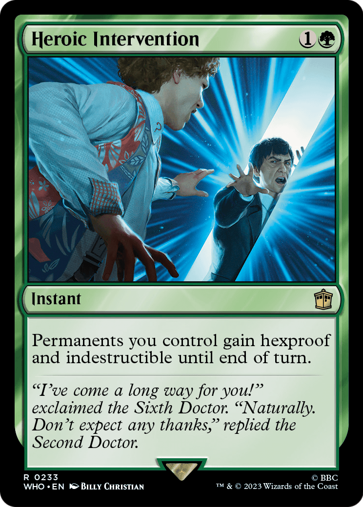 Heroic Intervention (WHO-233) - Doctor Who