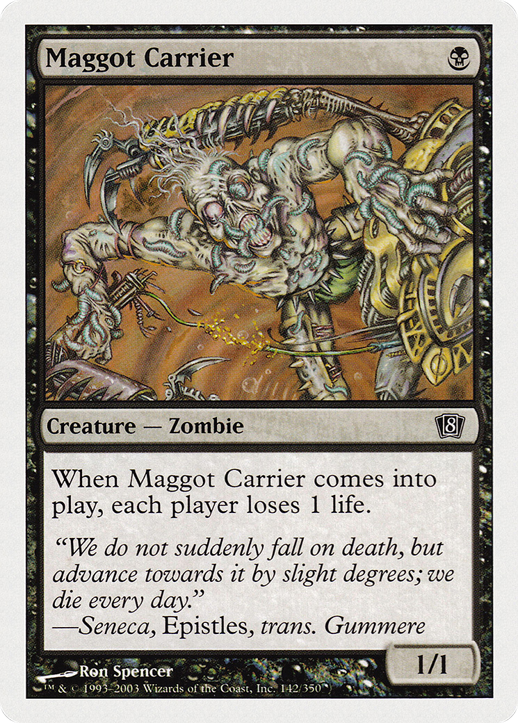 Maggot Carrier (8ED-142) - 8th Edition
