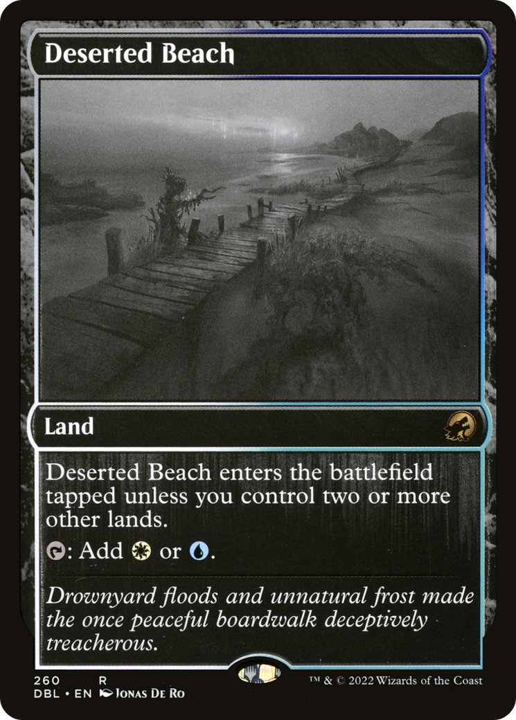 Deserted Beach (DBL-260) - Innistrad: Double Feature Foil