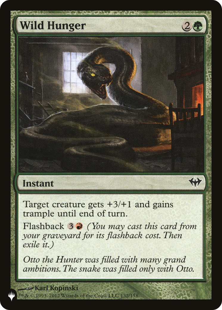 Wild Hunger (LIST-DKA-132) - The List