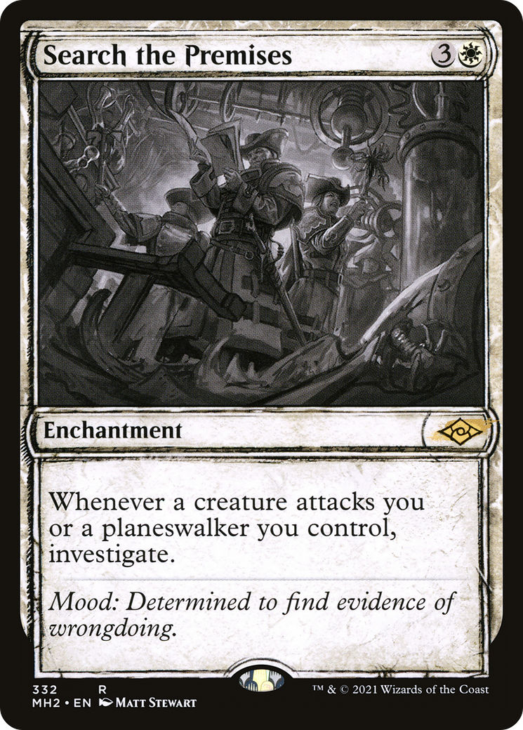 Search the Premises (Showcase) (MH2-332) - Modern Horizons 2: (Showcase) Foil