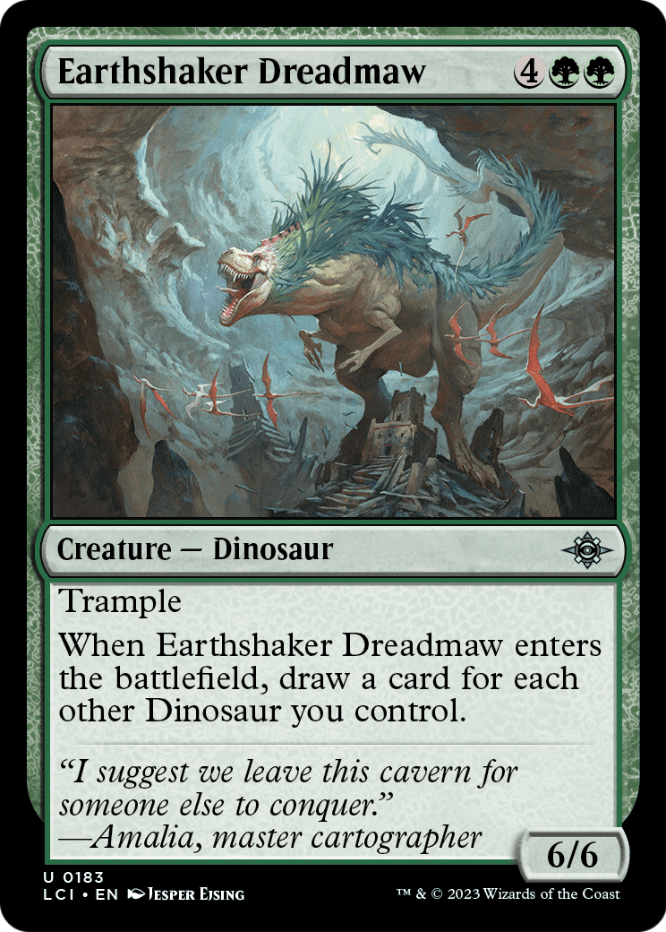 Earthshaker Dreadmaw (LCI-183) - The Lost Caverns of Ixalan