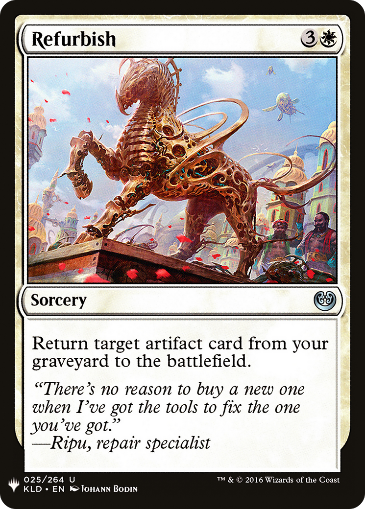 Refurbish (LIST-KLD-25) - The List