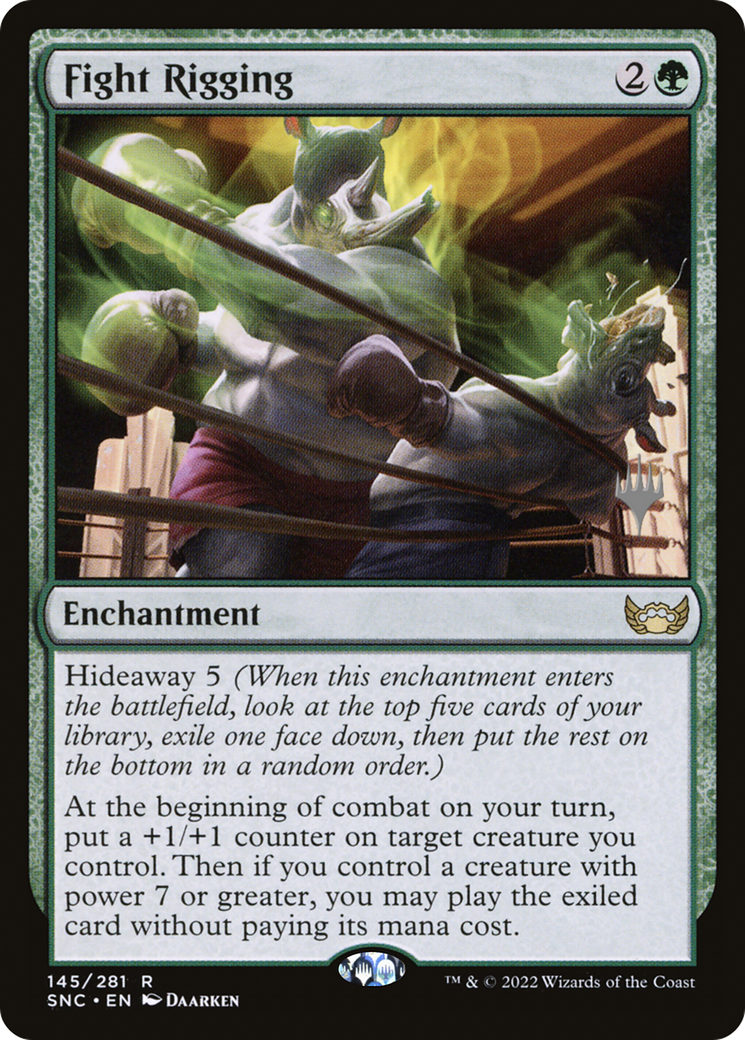 Fight Rigging (PPSNC-145) - Streets of New Capenna Promos Foil