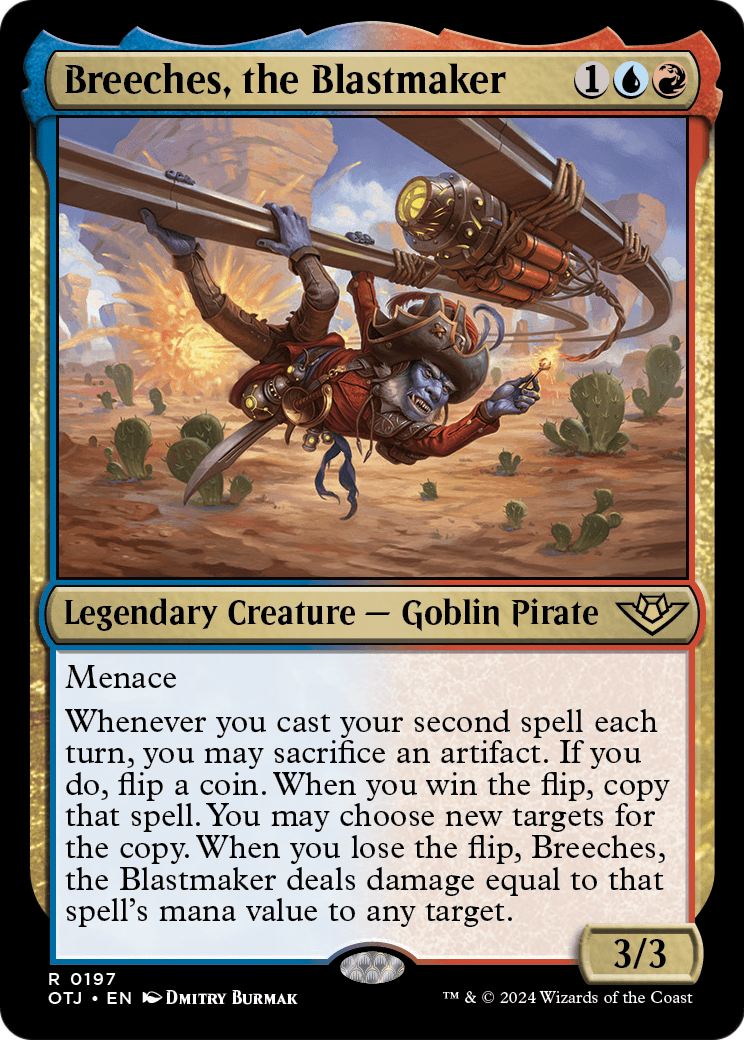 Breeches, the Blastmaker (OTJ-197) - Outlaws of Thunder Junction Foil