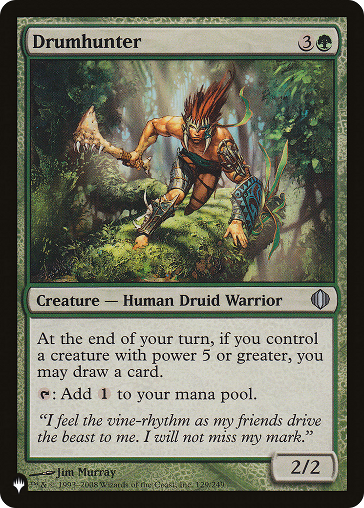 Drumhunter (LIST-ALA-129) - The List