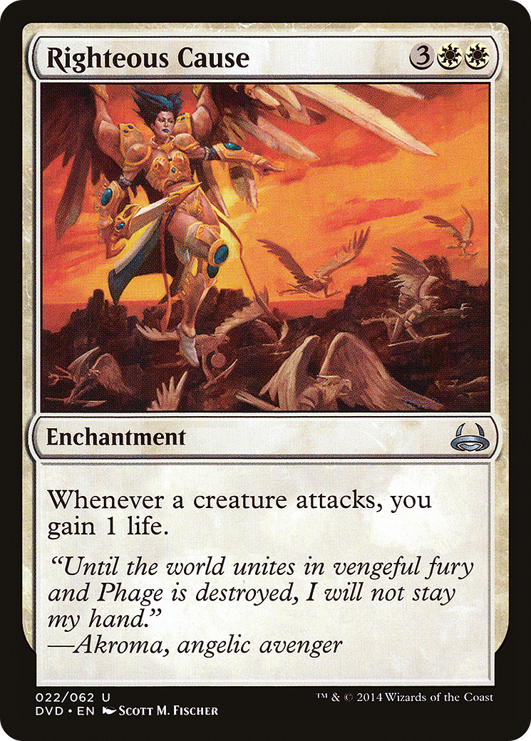 Righteous Cause (DD3-) - Duel Decks Anthology: Divine vs. Demonic