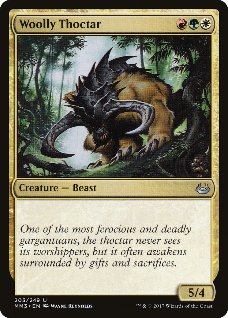 Woolly Thoctar (MM3-203) - Modern Masters 2017