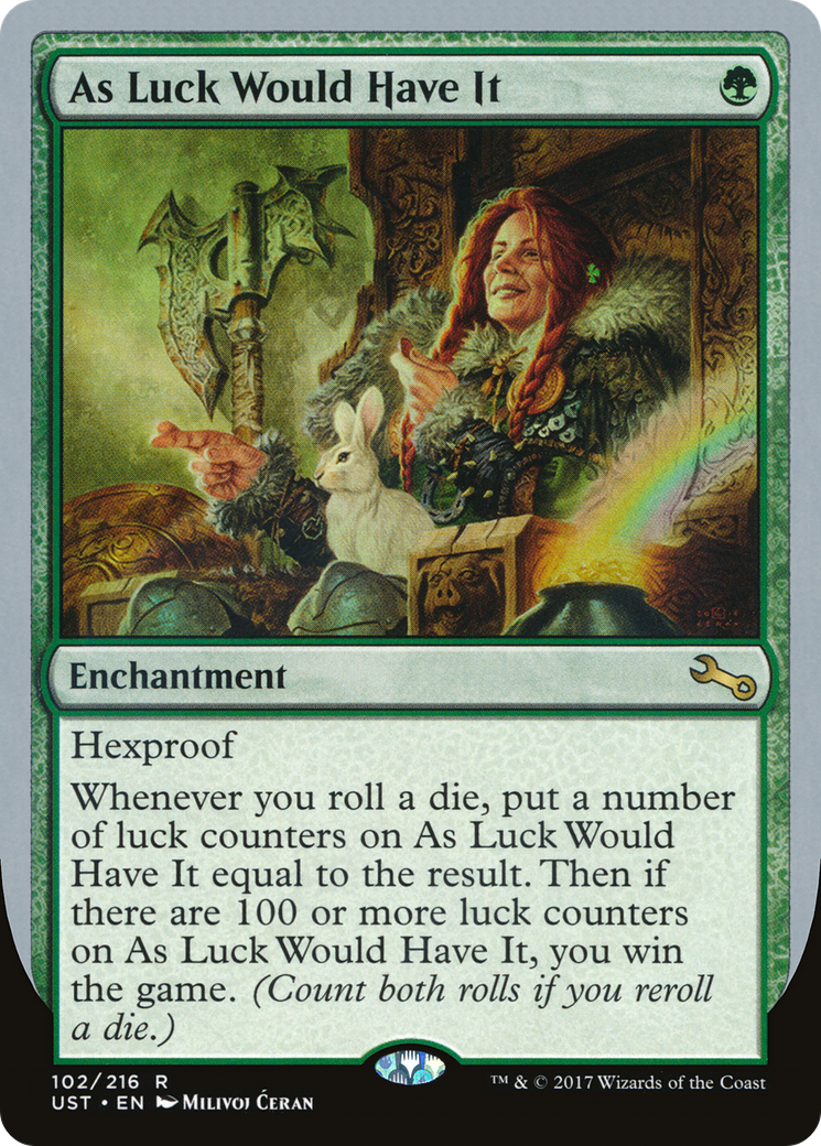 As Luck Would Have It (UST-102) - Unstable
