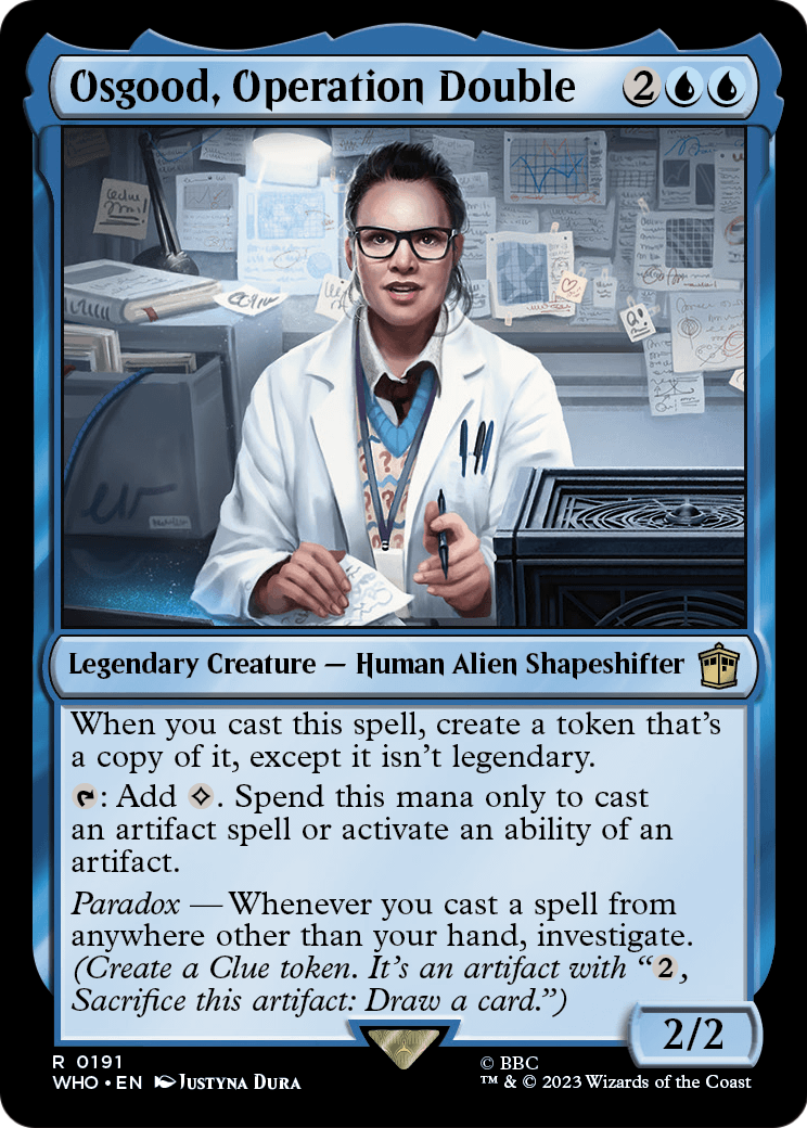 Osgood, Operation Double (WHO-191) - Doctor Who