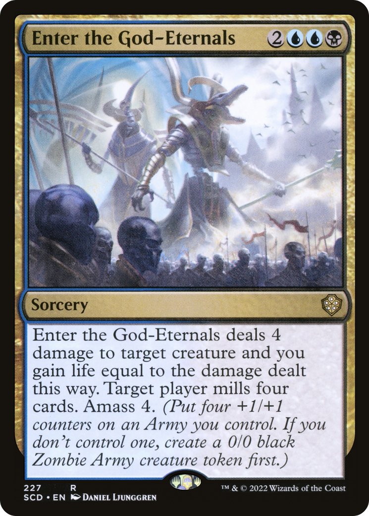 Enter the God-Eternals (SCD-227) - Starter Commander Decks
