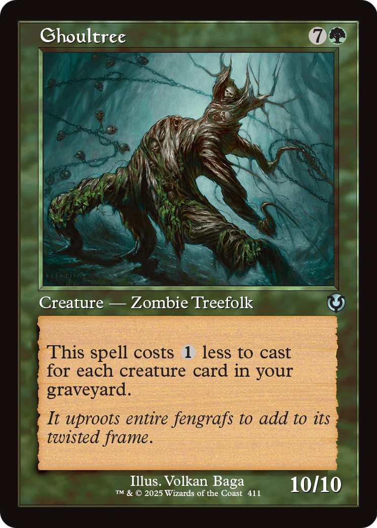 Ghoultree (Retro Frame) (INR-411) - Innistrad Remastered