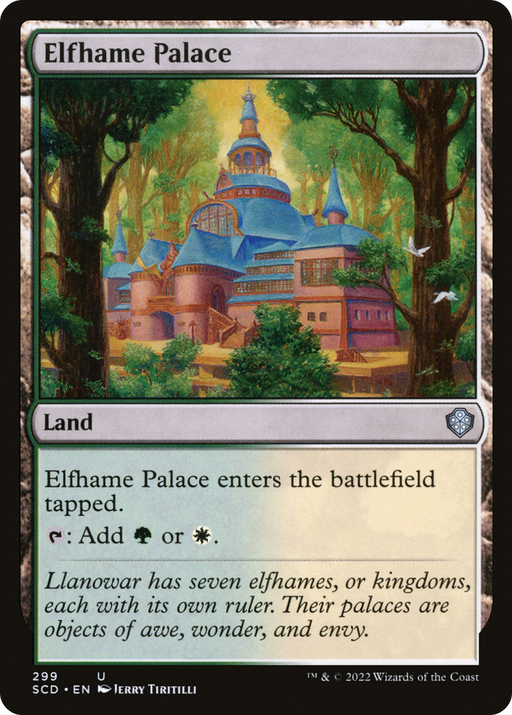 Elfhame Palace (SCD-299) - Starter Commander Decks