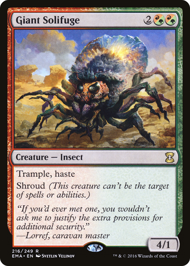 Giant Solifuge (EMA-216) - Eternal Masters