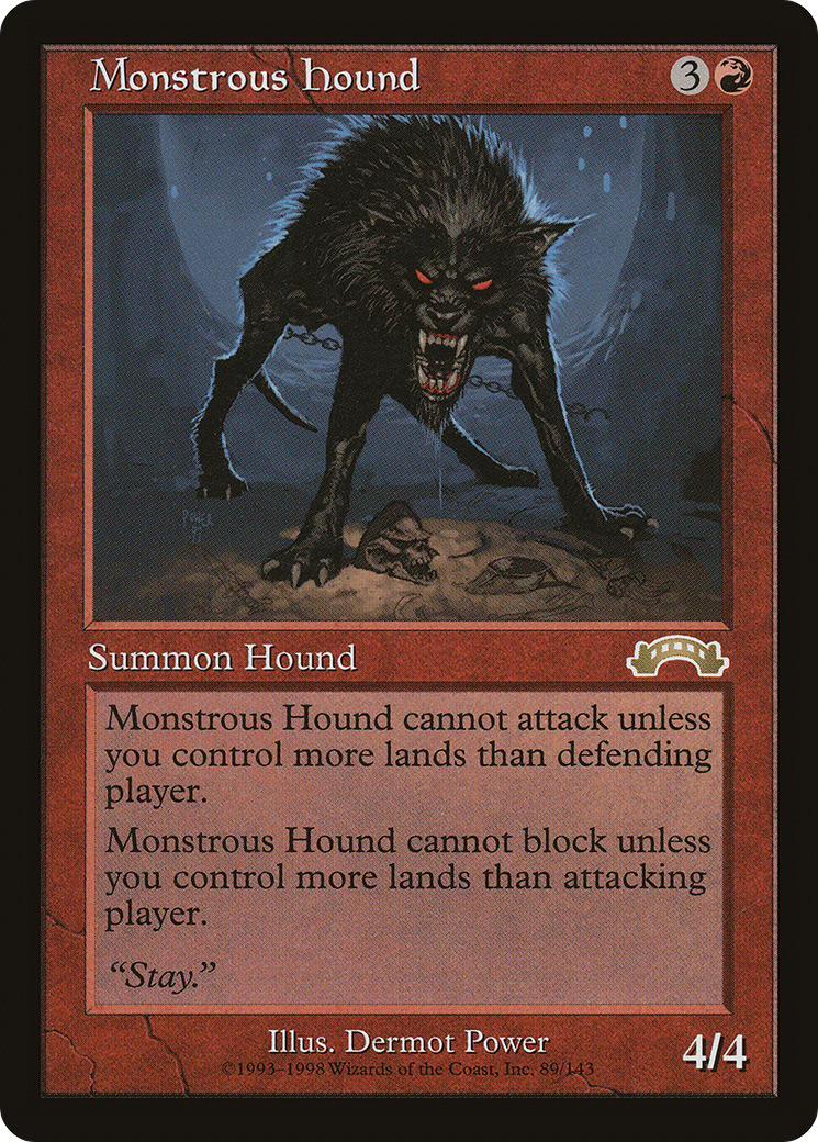 Monstrous Hound (EXO-089) - Exodus