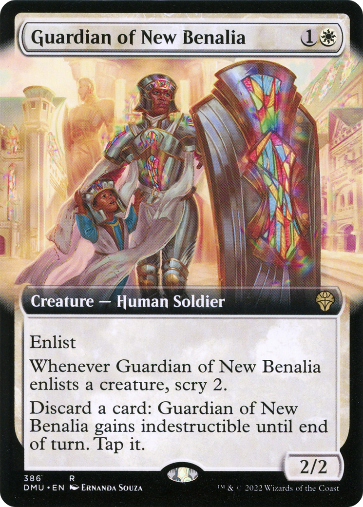 Guardian of New Benalia (Extended Art) (DMU-386) - Dominaria United: (Extended Art)