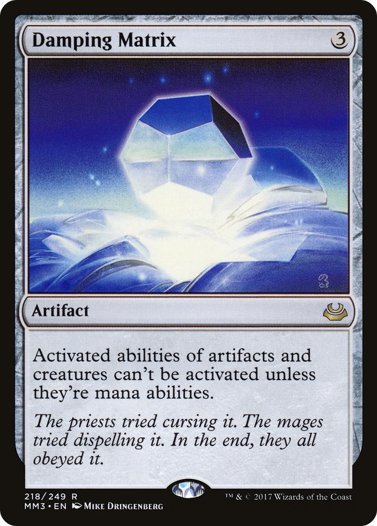 Damping Matrix (MM3-218) - Modern Masters 2017